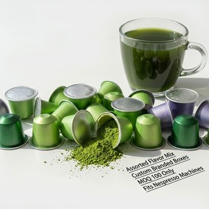 Natural Slimming Matcha Capsules For <b>Weight</b> Loss Detox Green Tea Pods 1A-7A Grade Private Label Wholesale Bulk <b>Free</b> Sample - Product Image 1