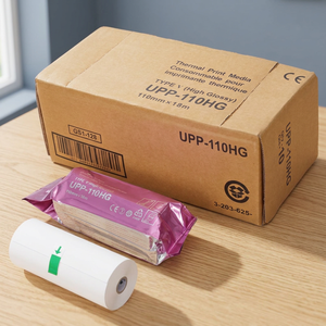 Fabricant de premier plan – Rouleaux de papier thermique personnalisés pour caisse enregistreuse, 110 mm x 20 m/18 m, 100 % pâte de bois, 48-80 g/m², blanc - Product Image 4