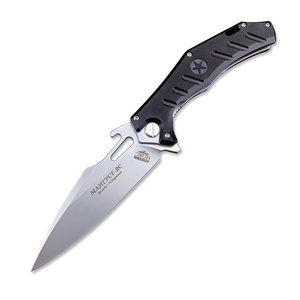Couteau de poche pliant d'extérieur avec manche G10, acier D2, EDC, camping, chasse, bricolage, OEM - Product Image 1