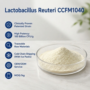 Servicio OEM: Polvo Probiótico Liofilizado de Lactobacillus Reuteri CCFM1040, 100 Mil Millones de UFC/G, Suministro a Granel con Patente y Estudio Clínico - Product Image 1