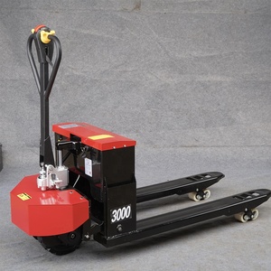 Chariot élévateur à fourche de 2 tonnes 1000 W tout-terrain motorisé, mini transpalette hydraulique manuel - Product Image 3