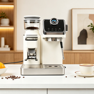 Cafetera Espresso Profesional Multifuncional de 20 Bares con Molinillo Integrado - Product Image 1