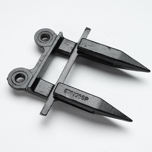 Pièces détachées agricoles : Protection de couteau et doigt de couteau 626295 676235, pièce de rechange pour <span class=keywords><strong>Claas</strong></span> avec protection de couteau de moissonneuse-batteuse - Product Image 1