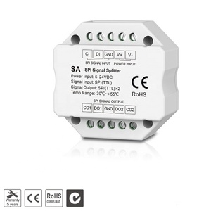 RGB RGBW Dream Lights Bộ Khuếch Đại WS2811 SPI Kỹ Thuật Số Có Địa Chỉ <span class=keywords><strong>Wifi</strong></span> <span class=keywords><strong>2.4G</strong></span> Bảng Điều Khiển Cảm Ứng Gắn Tường Từ Xa - Product Image 3