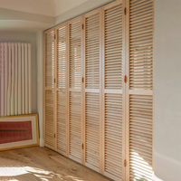 Porte pliante à persiennes composite moderne et minimaliste pour chambres et salles de bain ; Stores de fenêtre ; Protection de la vie privée