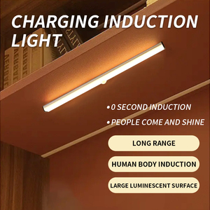 Usb ánh sáng tủ quần áo không dây cảm biến chuyển động ánh sáng ban đêm cho nhà bếp tủ quần áo cầu thang dẫn cảm biến ánh sáng - Product Image 4