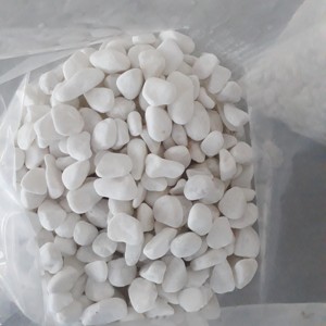 Natural White Round Pebble <b>Stone</b> for Landscaping, Decoration - Product Image 3