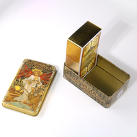 Tarot personnalisé de 78 cartes de tarot, cartes de Tarot avec bord doré à haute brillance