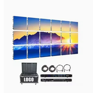 Full Color P3.91 Novastar Controller 500*500mm LED <b>Wall</b> Flight <b>Case</b> Stage <b>Display</b> 10000cd Brightness IP65 Waterproof for Indoor - Product Image 1