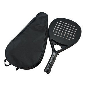 Raqueta de Pádel de Fibra de Carbono 18K de Alta Calidad 2025, Forma Redonda, Potente, con Empuñadura de Poliéster, Portátil, para Deportes al Aire Libre, Principiantes, 360g - Product Image 6