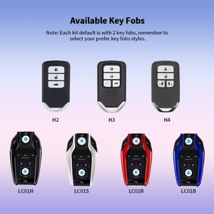 EASYGUARD Démarreur à distance PKE Plug & Play compatible avec Honda Elysion, Crider, XRV, CRV, AVANCIER, Greiz, Civic avec démarrage d'allumage OEM - Product Image 2