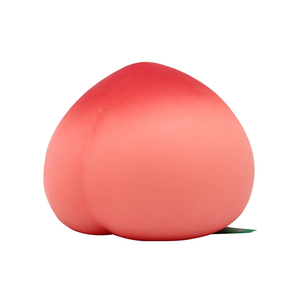 Wholesale Kawaii Kids Simulation Peach TPR Squishy Toys Slow <b>Rebound</b> Unbreakable Stress Relief Fidget Toys - Product Image 5