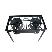 Portable BBQ Rotisserie Grill Extérieur LPG Gaz Spits pour Usage Commercial Acier Fonte Camping Poêle Cooktops