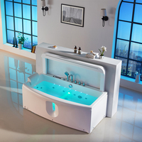 Baignoire bain à double face pour femmes, bas prix, bain pour massage, jupe à 2 faces