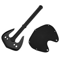 Hache tactique de survie en plein air, hache de camping multi-outils, marteau et hache EDC