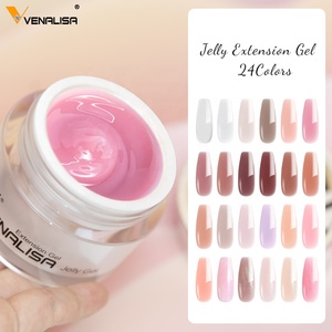VENALISA 15ML OEM/ODM Manicure Private Label LED UV Fast Cure <strong>Nail</strong> Extension Thick Camouflage Color <strong>Nail</strong> Art Building Jelly <strong>Gel</strong> - Product Image 5