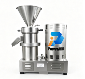 Chaîne de production automatique de <span class=keywords><strong>beurre</strong></span> de cacahuète et de cacao, moulin à pierres pour <span class=keywords><strong>beurre</strong></span> de macadamia, machine à broyer pour lait d'amande - Product Image 1