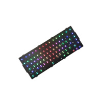 Placa PCB de PCBA desnuda, fabricante de placa PCB tipo C, intercambio en caliente, RGB 80%, Tkl, sin llave, bricolaje, Qmk, PCB, ISO, proveedor Fr4