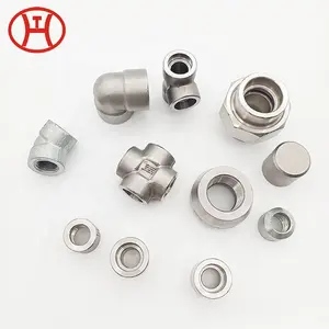 Stainless Steel Pipe Fittings ASTM A403 WP321H Elbow 45 Degree 90 Degree Tee Cross Reducer Butt Welding Connection