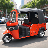 Tricycle électrique de luxe confortable 60V 3000W, autonomie longue portée 140-165 km, scooter à 3 roues pour passagers