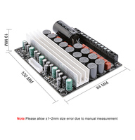 TPA3116 Carte d'amplificateur 50W * 4 100W * 2 5.1 canaux Audio Power Sound Amplifiers Board DC12-24V DIY pour Home Cinéma