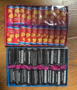 W026A Color negro trueno buena calidad fuerte <span class=keywords><strong>Bang</strong></span> Cracker Color rojo trueno Cracker fuerte fuegos artificiales para celebración Festival - Product Image 2