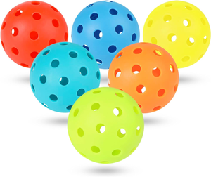 Bolas de Pickleball USAPA de 40 agujeros duraderas y ecológicas para deportes de interior y exterior con logotipo de Color personalizado - Product Image 1