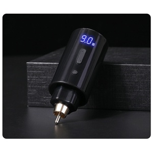 แหล่งจ่ายไฟไร้สายขนาดเล็ก 1400mAh พร้อมช่องต่อ RCA แบตเตอรี่แบบชาร์จได้สำหรับเครื่องสัก ใช้ในสตูดิโอ - Product Image 6