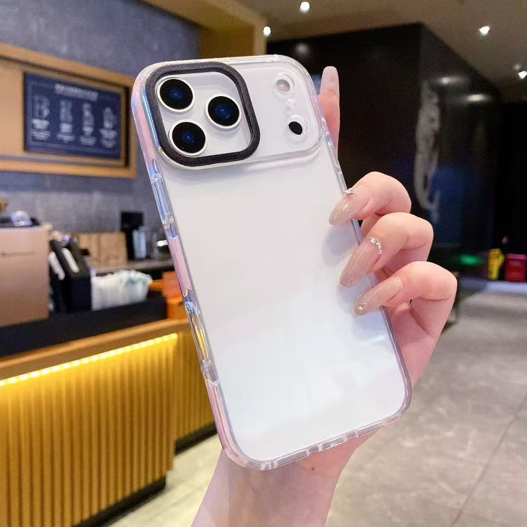 Bordo rosa trasparente