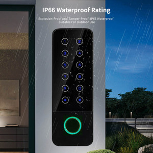 Smart Home Rfid <strong>Metal</strong> Access Controller Door Bell <strong>Functioned</strong> Biometric Digital Fingerprint Outdoor Door Access Control - Product Image 4