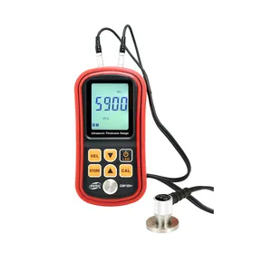 GM100+ Ultrasonic Thickness Gauge Meter Tester Metal 1.20-300.00mm (steel) Probe