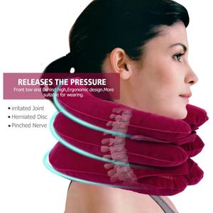 Nouveaux coussins de massage gonflables pour le cou, soulagement de la douleur cervicale, traction orthopédique réglable des vertèbres cervicales, autres produits de massage - Product Image 2