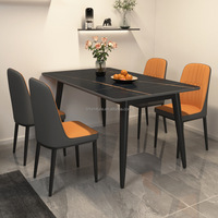 Ensemble de tables et chaises de salle à manger Lovezone, modernes, écologiques, durables, pour restaurant, bar, hôtel, école, usage domestique, mobilier de restaurant