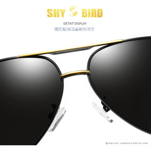 Occhiali da <span class=keywords><strong>sole</strong></span> polarizzati in alluminio e magnesio da uomo con specchio da <span class=keywords><strong>sole</strong></span> da pesca maschile occhiali da donna in lega CE nera Unisex <span class=keywords><strong>mio</strong></span> Logo - Product Image 6