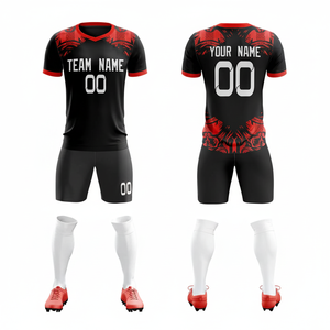 Uniforme de fútbol de diseño personalizado de alta calidad para hombres y jóvenes, incluyendo camisetas y equipo de fútbol - Product Image 1