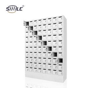 CHNSMILE Boîte aux lettres pour appartement avec plaque signalétique et compartiment de rangement verrouillable - Product Image 5