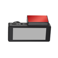 Caméra de tableau de bord WiFi pour voiture, vision nocturne 2K, écran IPS 3,16 pouces, double objectif, boîte noire 1K, module GPS externe, contrôle par application