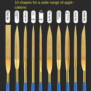 Limes et râpes professionnelles à diamant, mini-outils industriels pour le bricolage, coupe bastard, vente directe usine, assortiment - Product Image 2