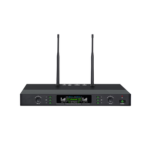Nuevo MICRÓFONO INALÁMBRICO 1 a 2 portátil hogar KTV al aire libre <span class=keywords><strong>karaoke</strong></span> transmisión en vivo amplificador tarjeta de sonido micrófono universal - Product Image 2