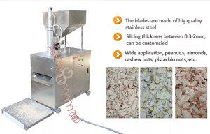 High Quality Pistachio Cutting Machine Almond Nut Peanut Chopping and Slicing Machine - Product Image 3
