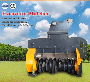 800mm chiều rộng máy xúc mulcher Máy lâm nghiệp mulcher máy xúc <span class=keywords><strong>flait</strong></span> máy cắt bàn chải cắt - Product Image 6
