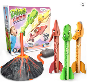 Dinosaurier Luft rakete für Kinder Fuß pumpe Launcher Luft gepresste <span class=keywords><strong>Stomp</strong></span> Soaring Foam Raketen spielzeug Outdoor Sportspiele Spielzeug Kinder Geschenk - Product Image 5