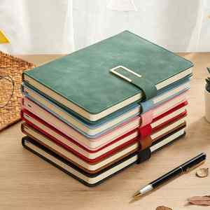 <b>Diary</b> Stationery Wholesale A5 Student <b>Notebooks</b> Leather-Covered Books Office Custom - Product Image 2