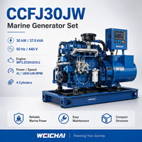 Groupe électrogène diesel marin SCDC30JW 30 kW WP3.2CD41E411 1800 tr/min, groupe électrogène marin, alimentation auxiliaire embarquée pour navires de pêche et de transport de marchandises