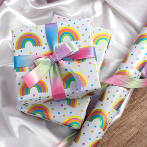 Papel de regalo al por mayor de fábrica 43*300 cm embalaje de papel de regalo de cumpleaños - Product Image 5