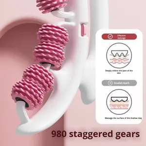 Rodillo Masajeador Circular para Piernas Cuerpo y Cuello Dispositivo Adelgazante para Músculos de Pantorrilla Brazo y Pie Ayuda para Yoga y Fitness - Product Image 5