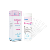 Bandelettes de test d'eau 2 en 1 pour la détection des nitrates et des nitrites dans les piscines, les spas et les bains à remous