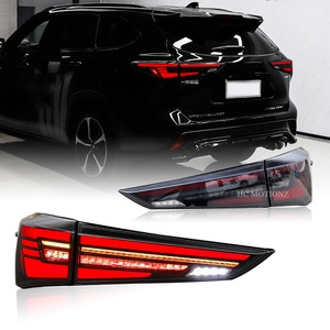 HCMOTIONZ Accessoires de haute qualité Feux arrière 2020-2022 Feux arrière LED Start UP Animation 4th Gen pour <span class=keywords><strong>Toyoto</strong></span> <span class=keywords><strong>Highlander</strong></span> - Product Image 3
