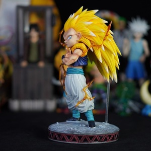 Figura de Acción Coleccionable de <span class=keywords><strong>Gotenks</strong></span> Super Saiyan de Dragon Ball Z con Fantasma, Regalo para Fans del Anime - Product Image 6