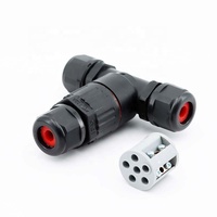 Connecteurs étanches IP68 GDF-200-3T, boîtier en nylon, connecteur rapide à 5 broches, 450V 32A